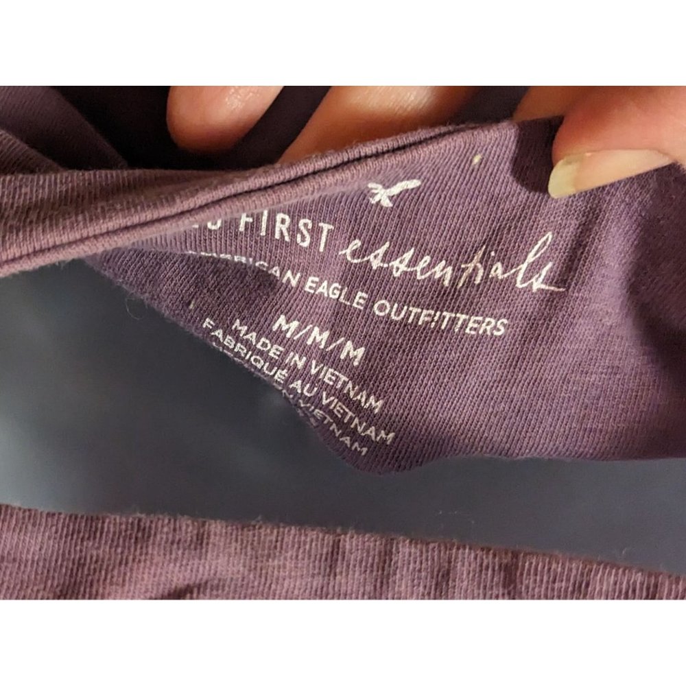 American Eagle Outfitters AEO First Essentials Crisscross Back Tank Top - Picture 6 of 6